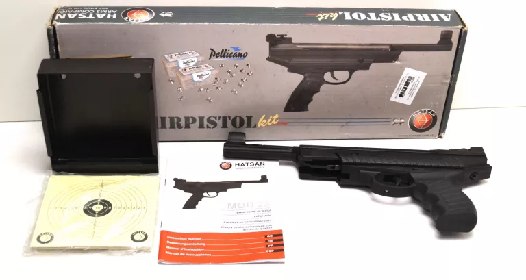 PISTOLET WIATRÓWKA HATSAN MOD 25 4,5MM + PUDEŁKO