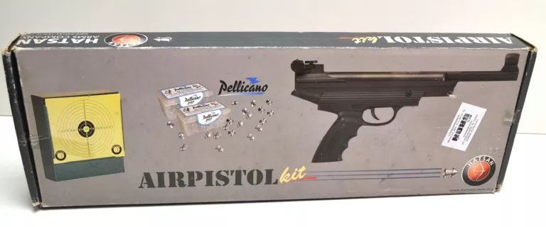 PISTOLET WIATRÓWKA HATSAN MOD 25 4,5MM + PUDEŁKO