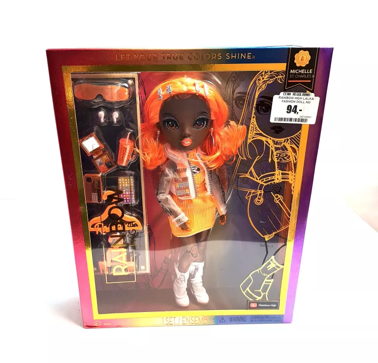 LALKA RAINBOW HIGH NEW FRIENDS FASHION DOLL WYJĄTKOWA