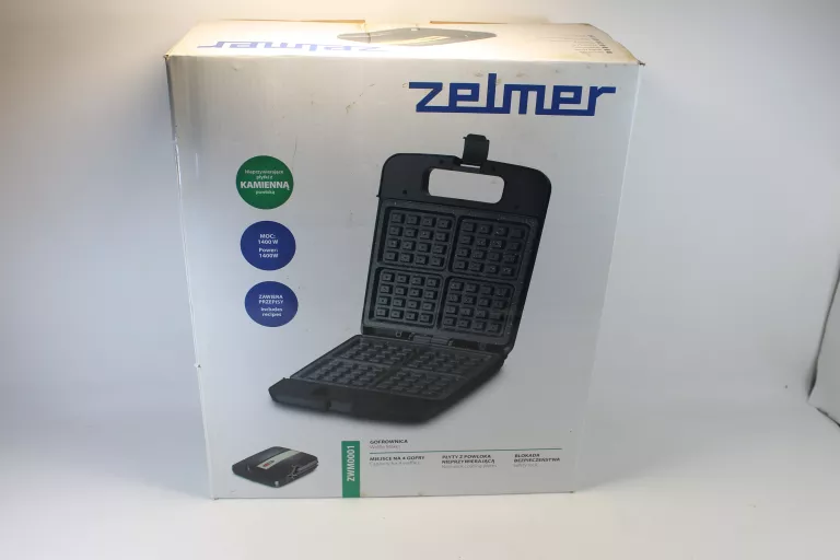 GOFROWNICA ZELMER ZWM0001 CZARNY 1400 W