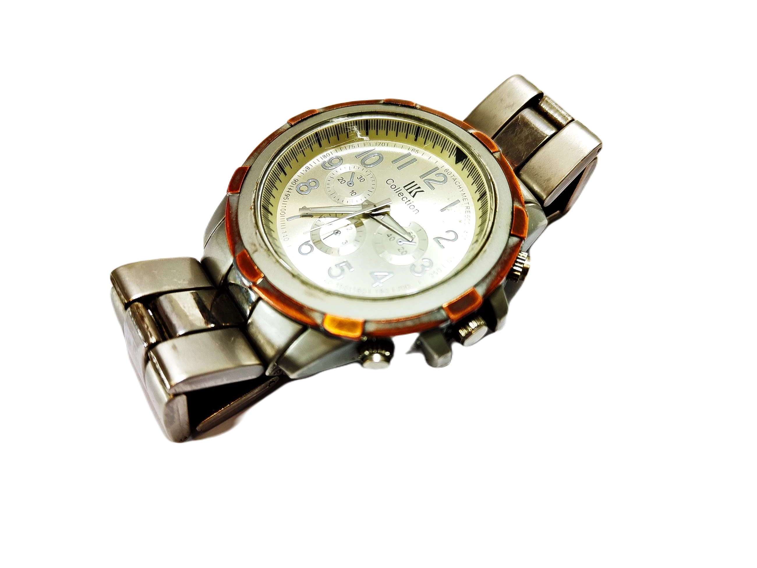 niezwykly-zegarek-meski-iik-collection-w-srebrno-zlotym-kolorze-stan-11323-2