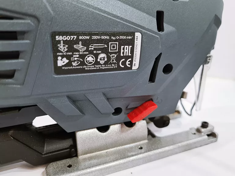 GRAPHITE WYRZYNARKA 58G077 GRAPHITE 800W IGŁA