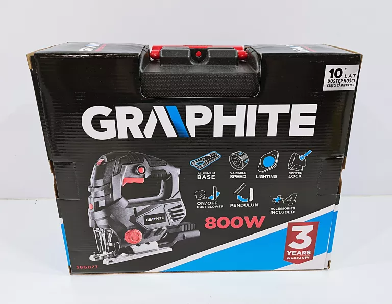 GRAPHITE WYRZYNARKA 58G077 GRAPHITE 800W IGŁA