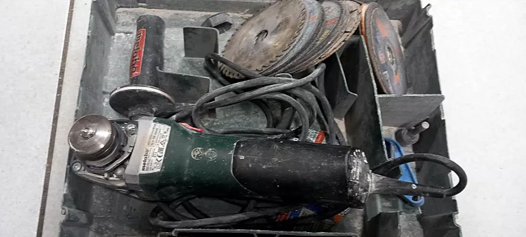 SZLIFIERKA KĄTOWA METABO W9-125 QUICK