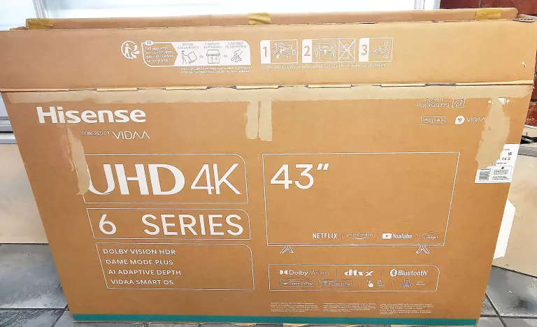 TELEWIZOR HISENSE 43A6K 43" LED SMART TV