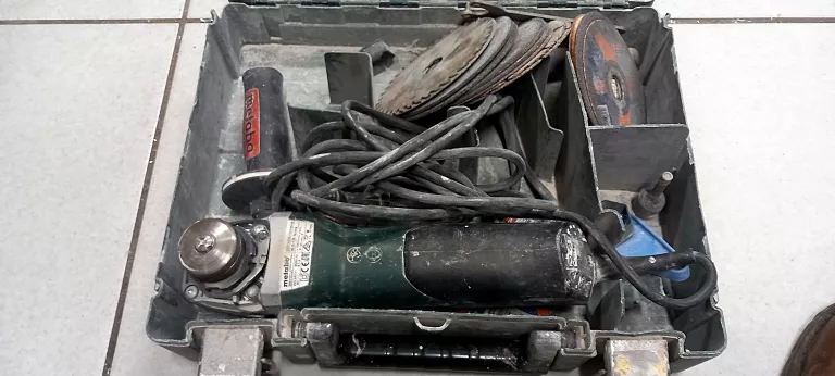 SZLIFIERKA KĄTOWA METABO W9-125 QUICK