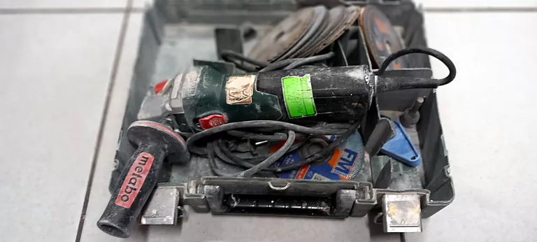 SZLIFIERKA KĄTOWA METABO W9-125 QUICK