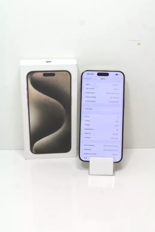 TELEFON APPLE IPHONE 15 PRO MAX 8/256GB