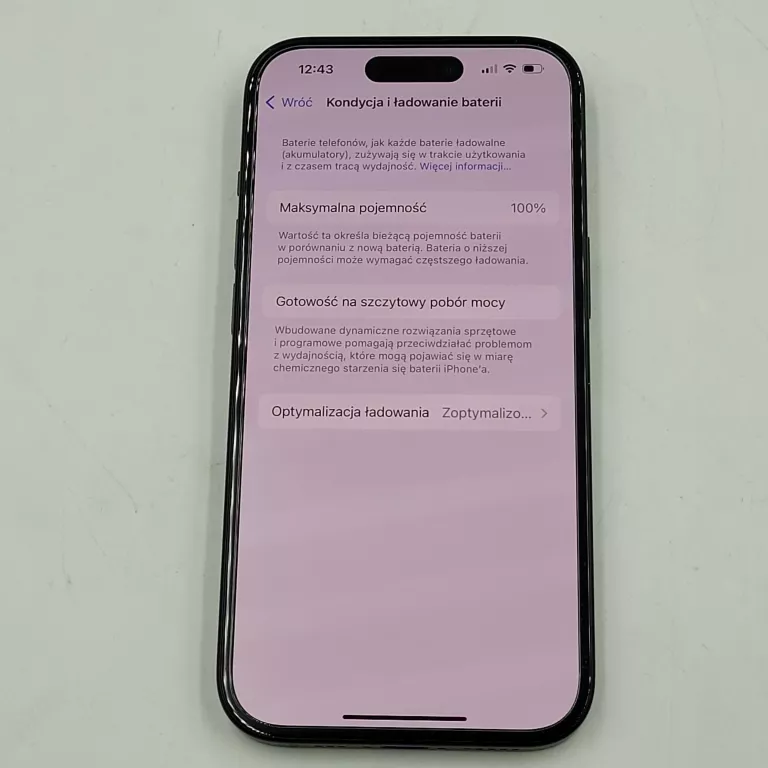 TELEFON APPLE IPHONE 15 KONDYCJA BAT. 100% 6GB/256GB OPIS!!!