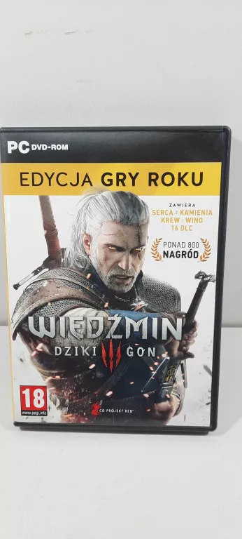 PC WIEDŹMIN 3: DZIKI GON - EDYCJA GRY ROKU