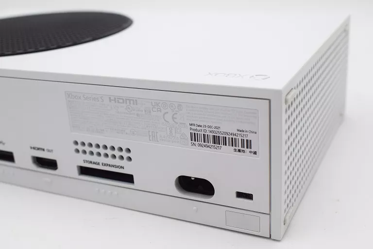 KONSOLA XBOX SERIES S 1 PAD 512 GB