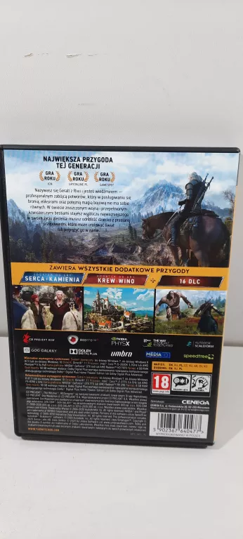 PC WIEDŹMIN 3: DZIKI GON - EDYCJA GRY ROKU