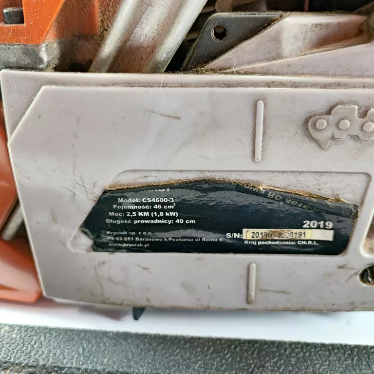 PILARKA SPALINOWA HANDY CS4600-3