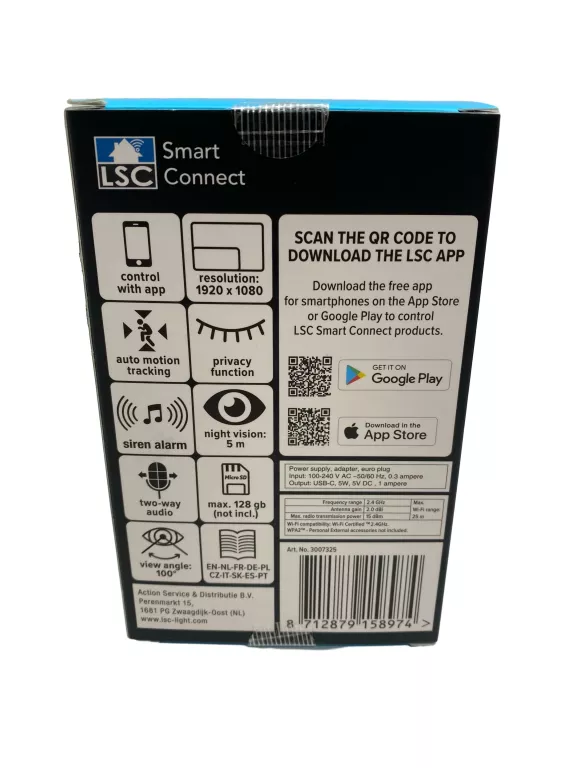 KAMERA OBROTOWA LSC SMART CONNECT 1080P HD