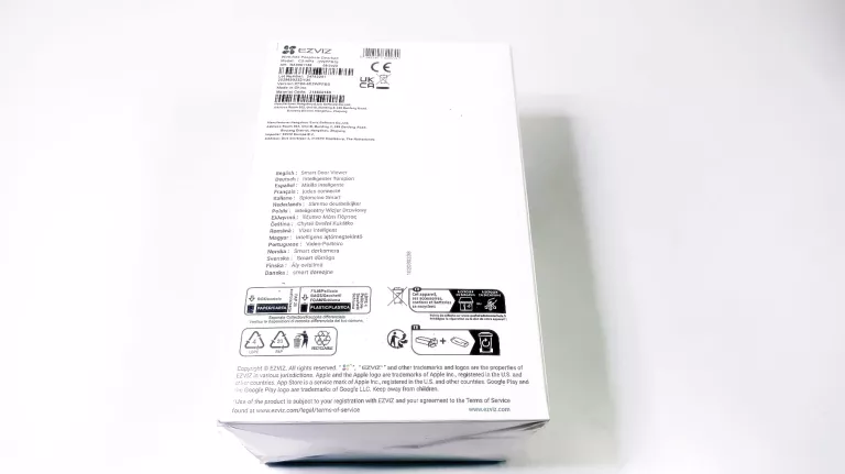 WIZJER Z KAMERĄ I DZWONKIEM EZVIZ CS-HP4 FOLIA
