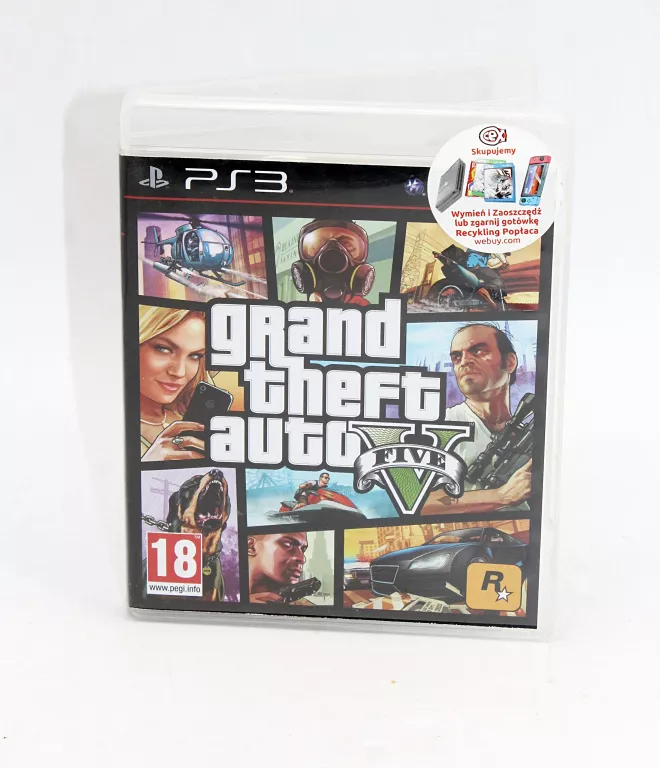 GRA NA KONSOLĘ PS3 GRAND THEFT AUTO V GTA V
