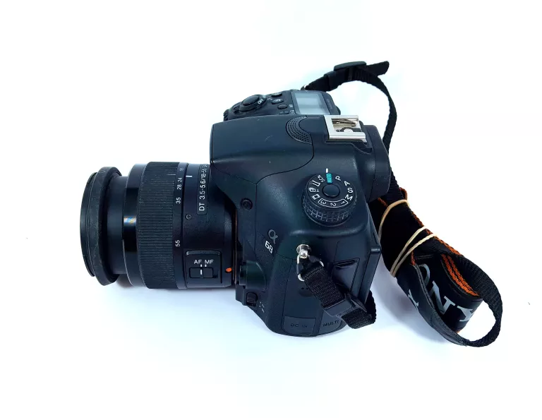 APARAT SONY ALFA 68 Z OBIEKTYWEM SONY SAL18552 I ŁADOWARKĄ