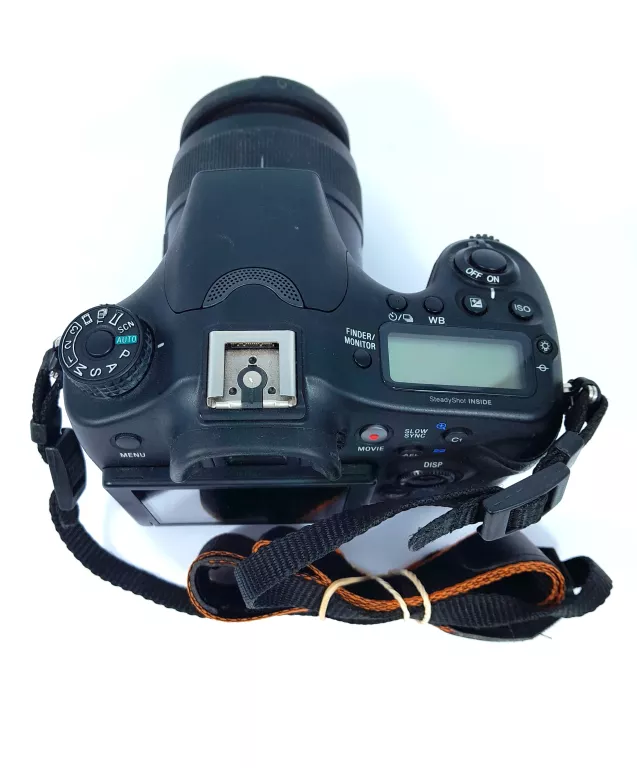 APARAT SONY ALFA 68 Z OBIEKTYWEM SONY SAL18552 I ŁADOWARKĄ