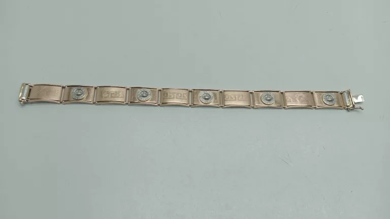 ZŁOTA BRANSOLETKA WZÓR VERSACE PR:585 G:29,56 DŁ:22 CM