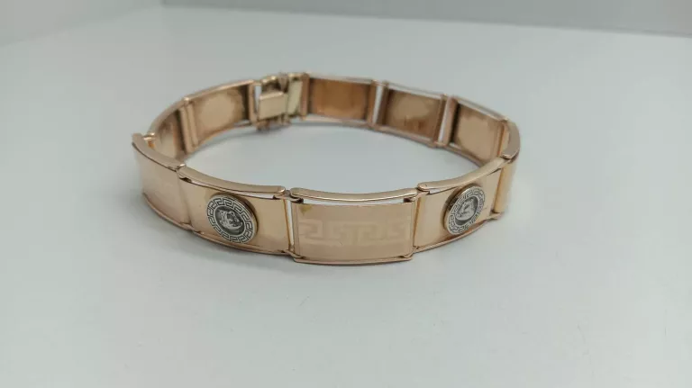 ZŁOTA BRANSOLETKA WZÓR VERSACE PR:585 G:29,56 DŁ:22 CM