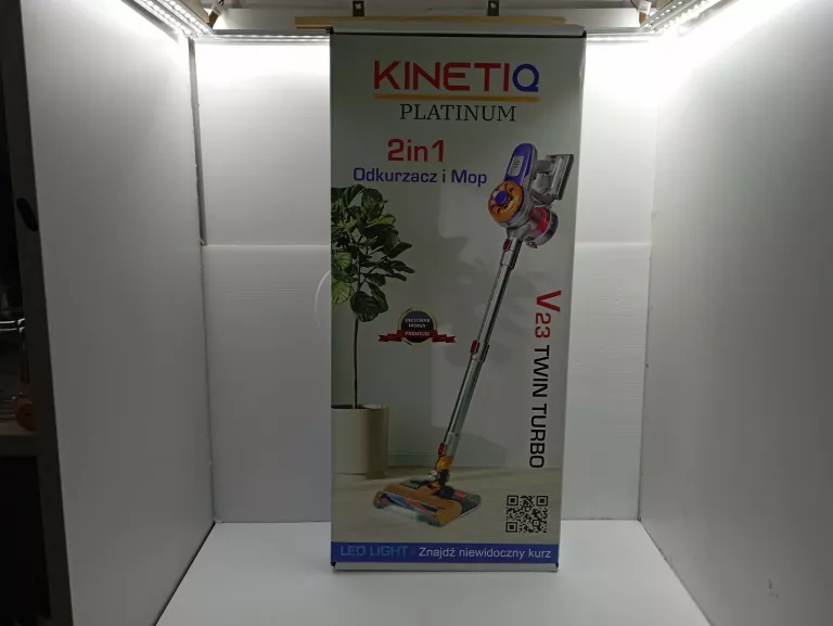 KINETIQ - ODKURZACZ I MOP 2W1 (SUPER STAN!!)