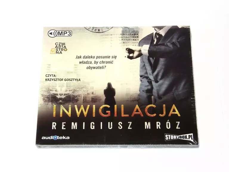 AUDIOBOOK CD MP3 REMIGIUSZ MRÓZ INWIGILACJA