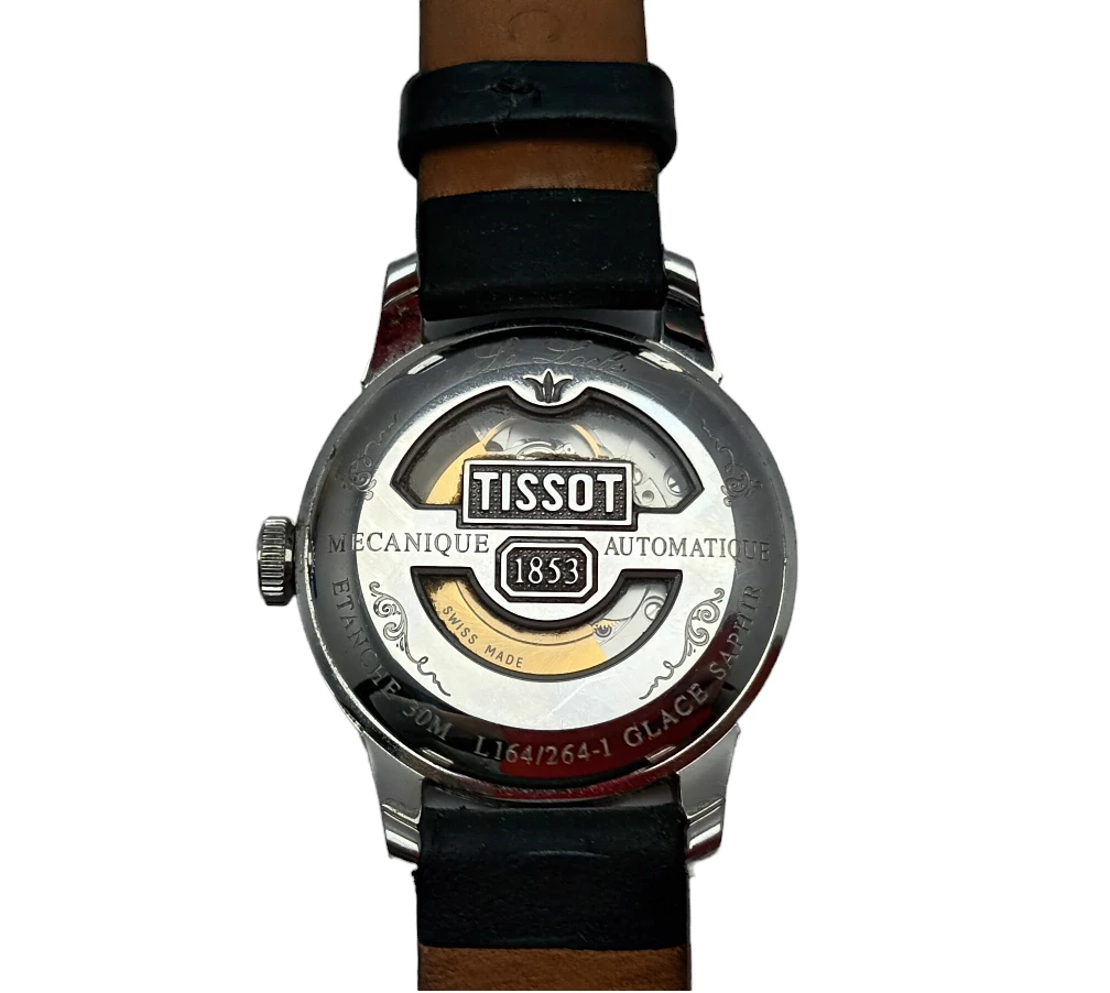zegarek-tissot-le-locle-automatic-l164264-t0064071603300-wodoszczelnosc-30m-wr30