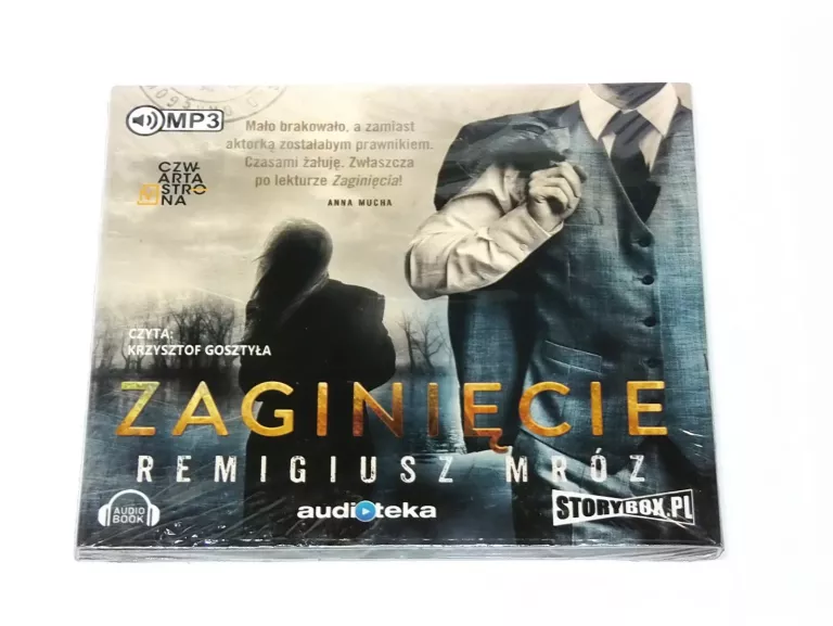 AUDIOBOOK CD MP3 REMIGIUSZ MRÓZ ZAGINIĘCIE