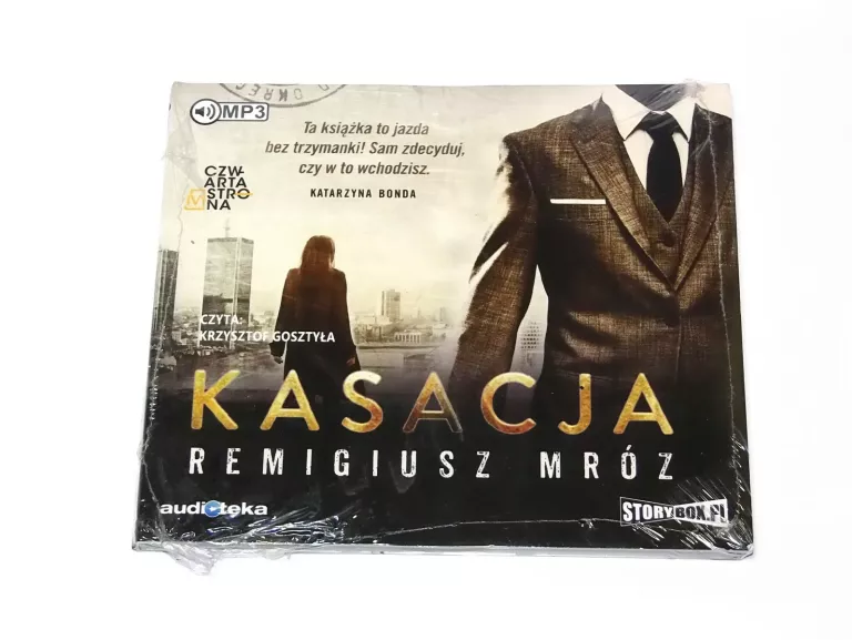 AUDIOBOOK CD MP3 REMIGIUSZ MRÓZ KASACJA