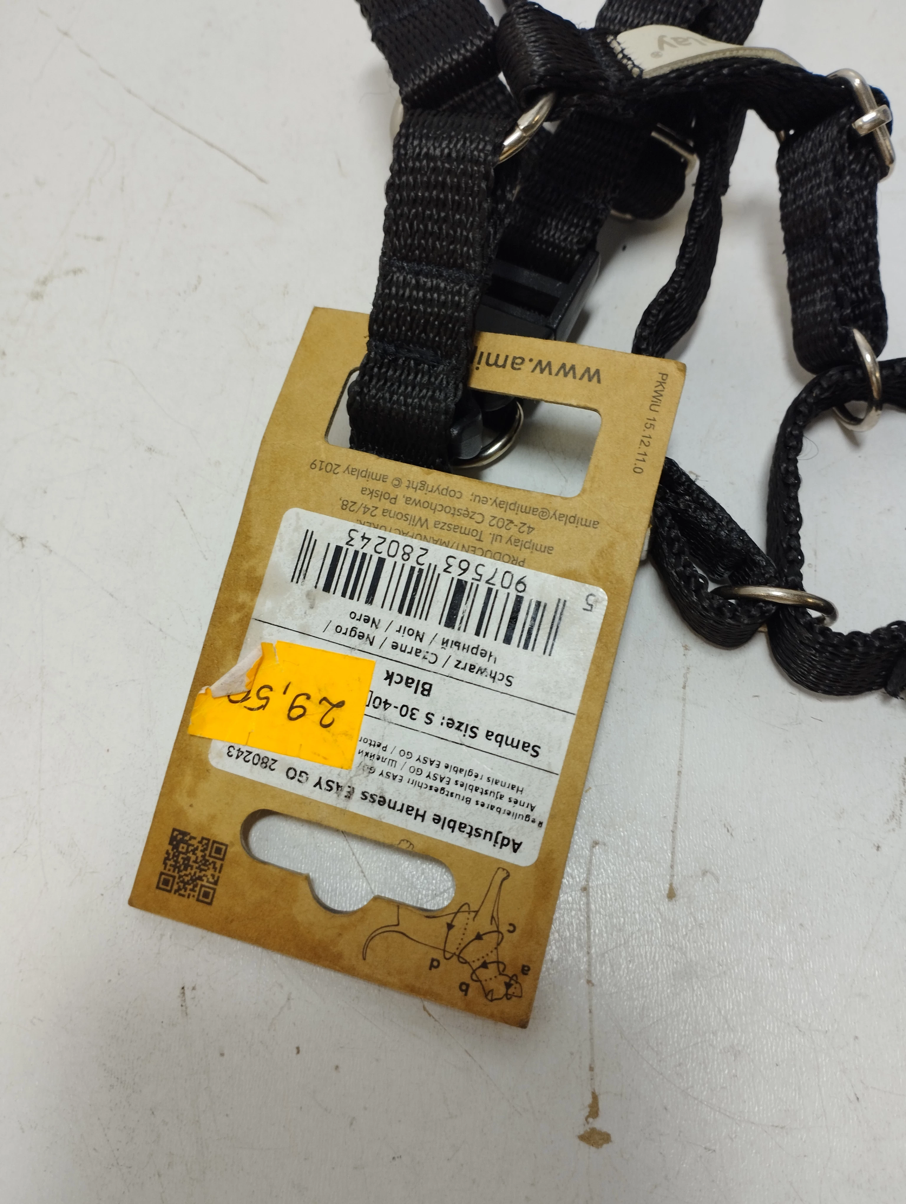 szelki-samba-size-s-stan-uzywany