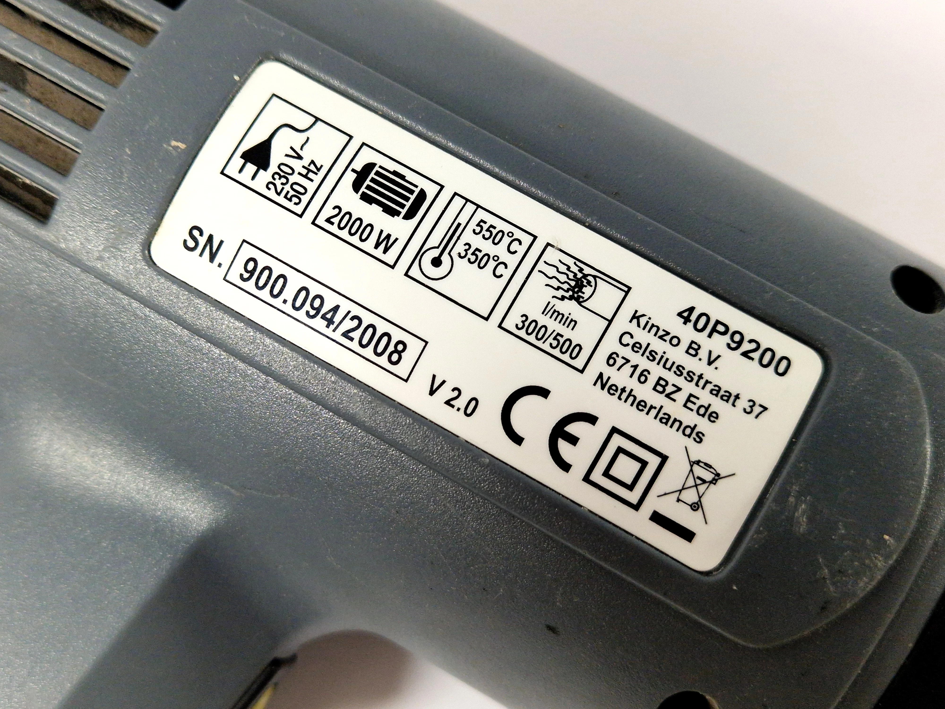 opalarka-kinzo-40p9200-2000w-marka-kinzo