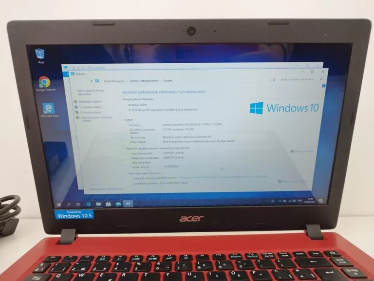 LAPTOP ACER ASPIRE A114-31 N17Q4