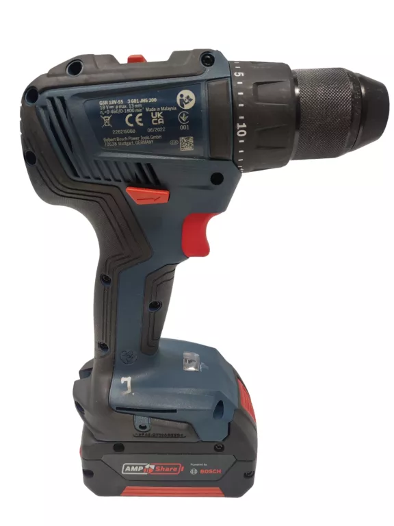 WKRĘTARKA AKUMULATOROWA BOSCH PROFESSIONAL GSR 18V-55