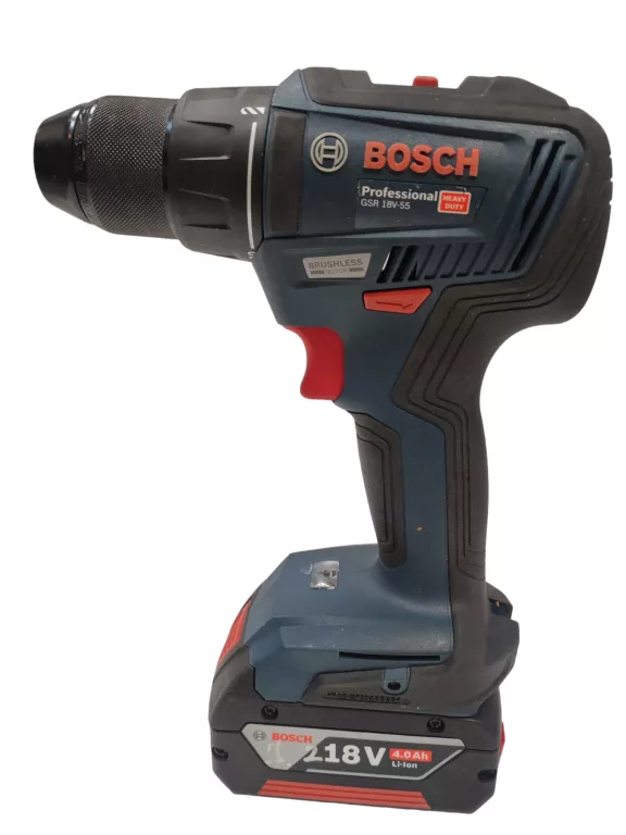 WKRĘTARKA AKUMULATOROWA BOSCH PROFESSIONAL GSR 18V-55