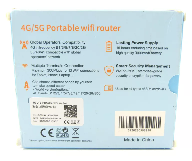 PRZENOŚNY ROUTER 4G LTE