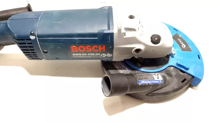 SZLIFIERKA KĄTOWA BOSCH GWS 20-230 JH 230MM +OSŁONA PRZECIWPYŁOWA ODSYSAJĄ