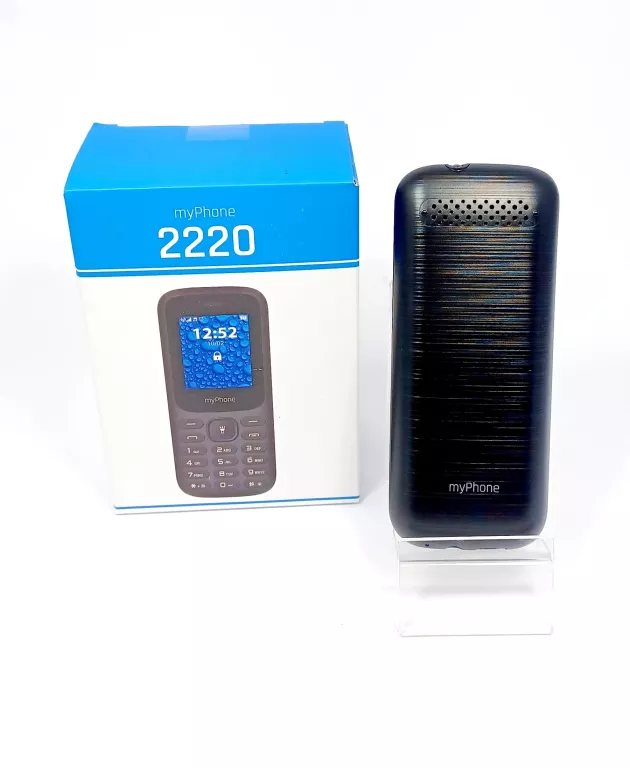 KLASYCZNY TELEFON MYPHONE 2220 CZARNY 1,77" DUAL SIM