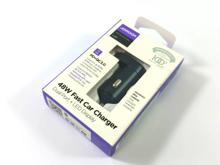 ŁADOWARKA SAMOCHODOWA JOYROOM C-A17 USB + USB-C 48W