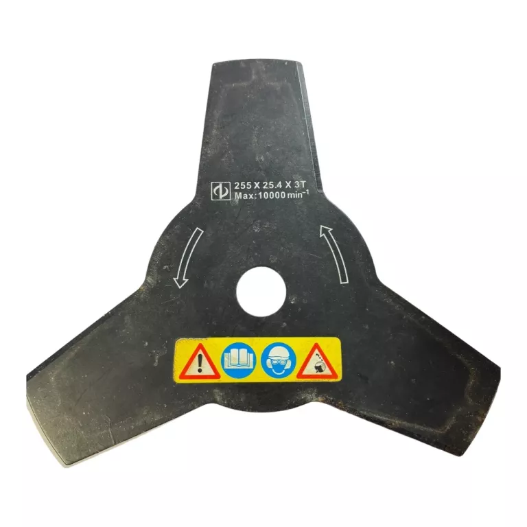 TARCZA TNĄCA DO KOSY SPALINOWEJ TRÓJZĘBNA NAC 255 MM X 25,4 MM