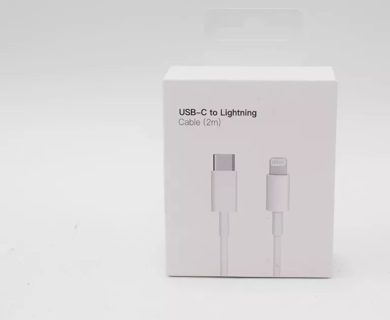 PRZEWÓD LIGHTNING - USB TYP C BIAŁY 2M
