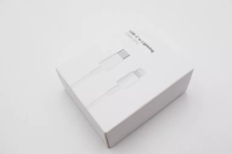 PRZEWÓD LIGHTNING - USB TYP C BIAŁY 2M