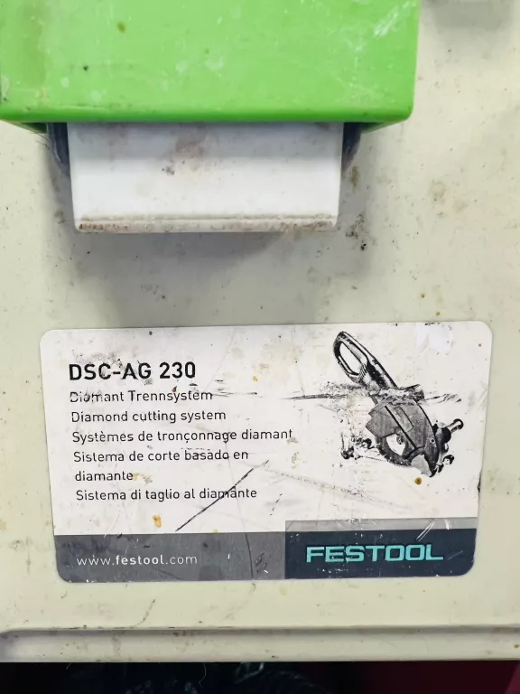 PRZECINARKA DO BETONU FESTOOL DSC-AG 230 WALIZKA