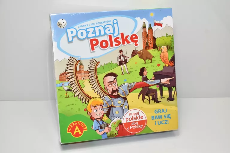 GRA PLANSZOWA POZNAJ POLSKĘ