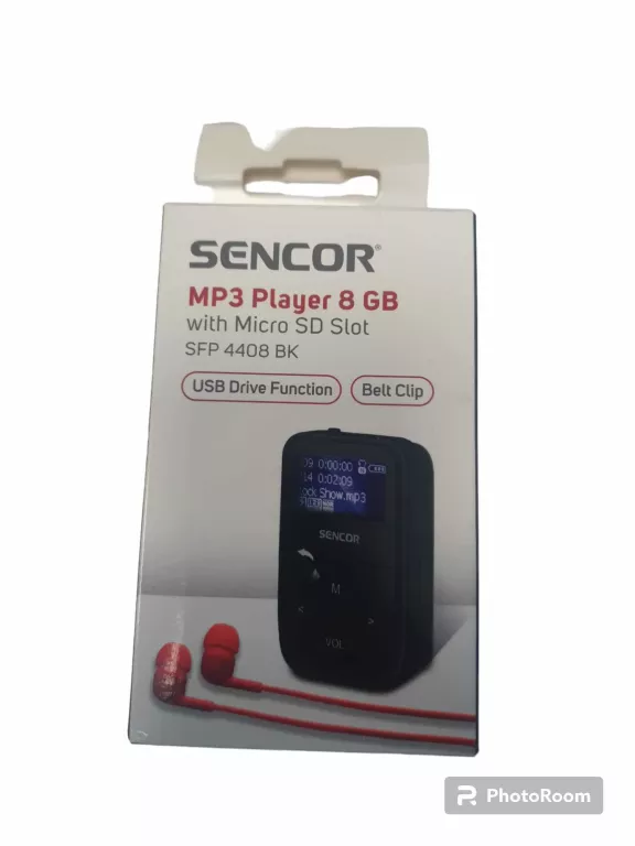 ODTWARZACZ MP3 WMA SENCOR 4408 8GB