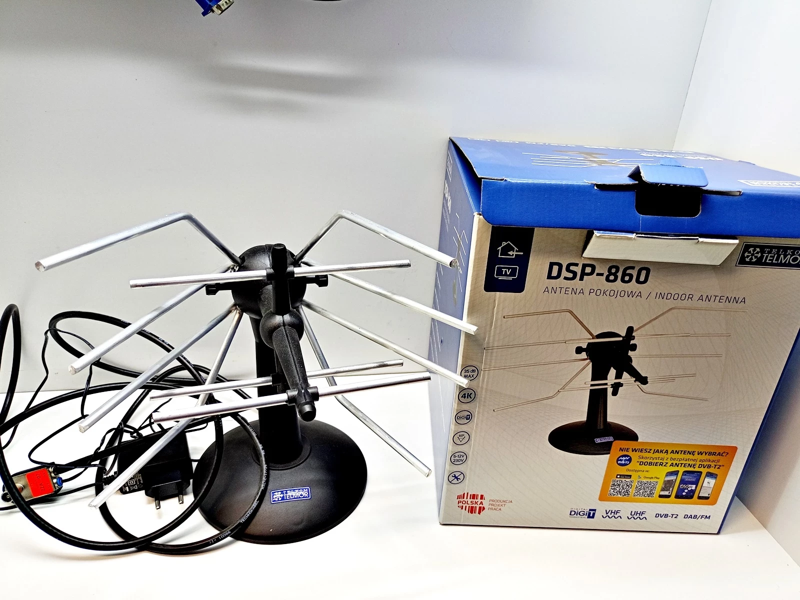 antena-pokojowa-telkom-telmor-dsp-860-stan-opakowania-otwarte