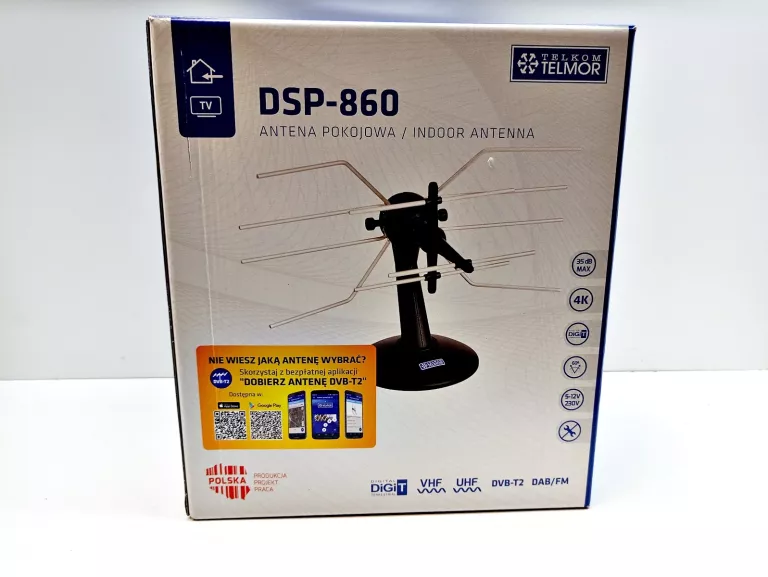 ANTENA POKOJOWA TELKOM TELMOR DSP-860