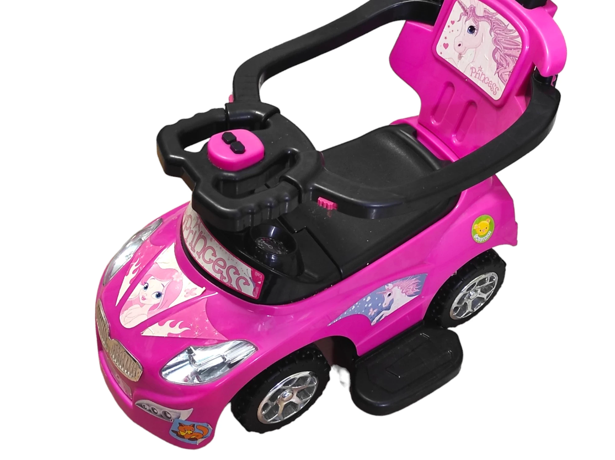 samochodzik-biegowy-dla-dzieci-rozowy-stan-uzywany