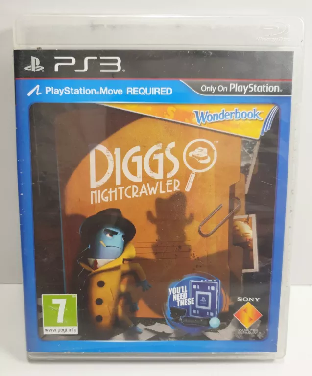 WONDERBOOK DIGGS NIGHTCRAWLER PS3