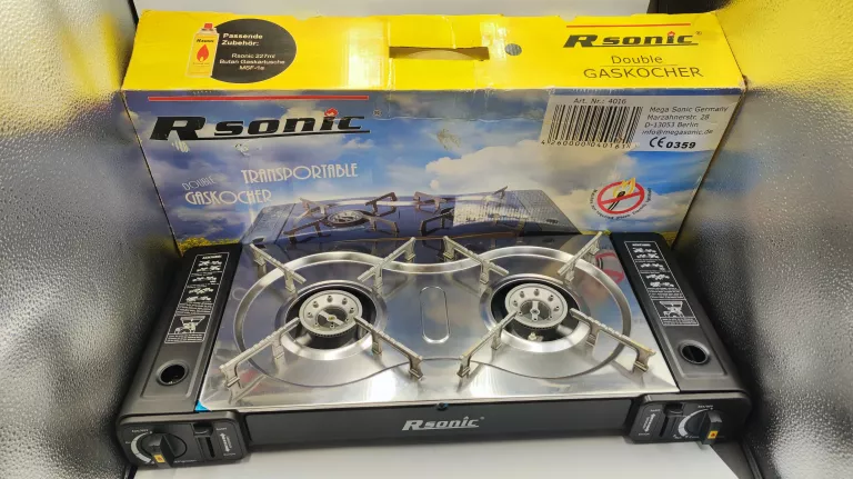 KUCHENKA TURYSTYCZNA GAZOWA RSONIC DOUBLE
