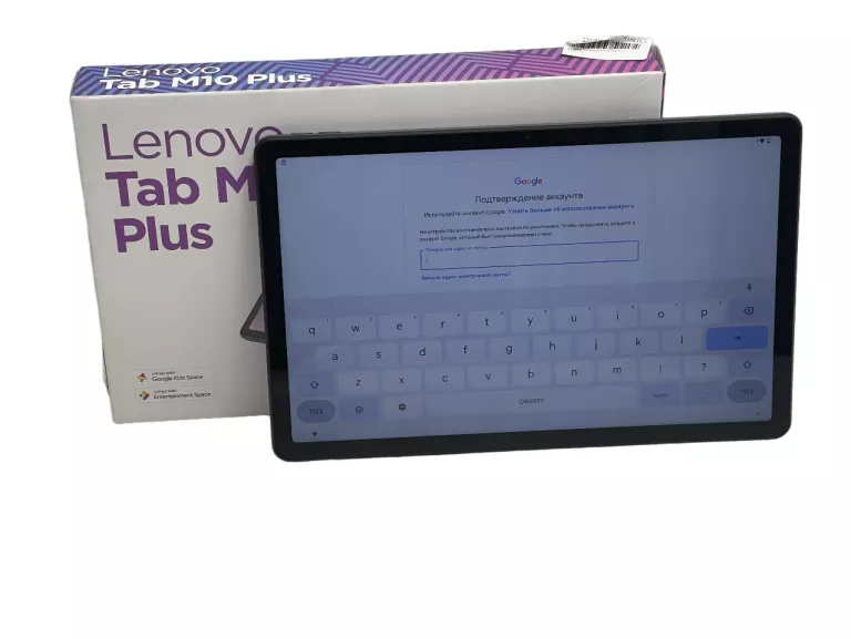 TABLET LENOVO TAB M10 PLUS PUD KONTO GOOGLE